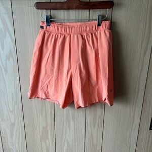Lululemon Athletica Pink Athletic Shorts Lightweight Elastic Waist